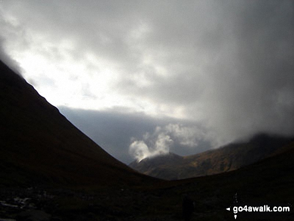 Looking South West from the highest point of Lairig Eilde