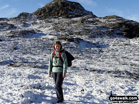 Rhona Fulton on Hay Stacks in The Lake District Cumbria England