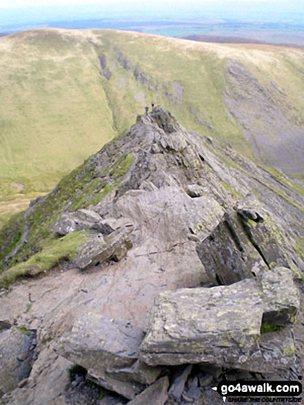 On Sharp Edge, Blencathra (or Saddleback)