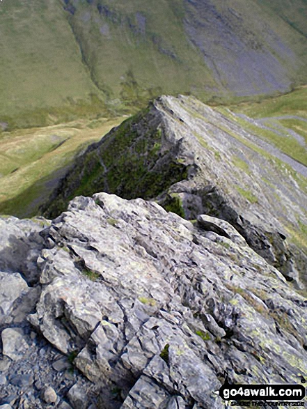 Sharp Edge in all its glory, Blencathra (or Saddleback)