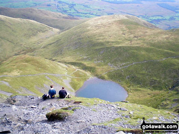 Scales Tarn from Atkinson Pike at the top of Sharp Edge