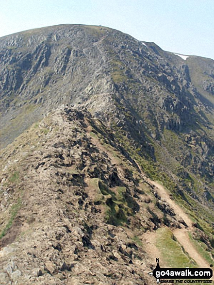 Walk c427 Helvellyn via Striding Edge from Patterdale - Striding Edge