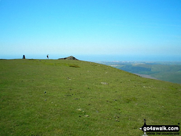 Seatallan summit trig point and cairn