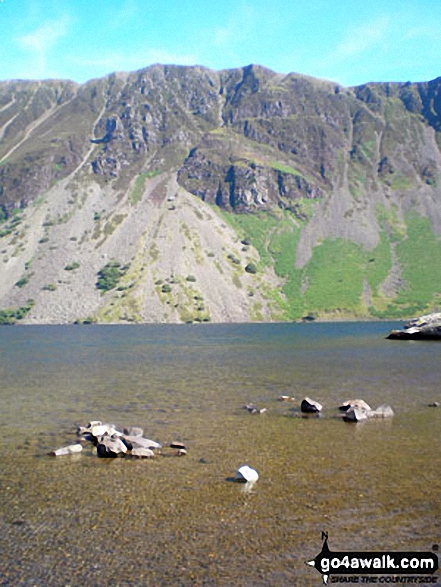 Walk c172 Scafell Pike via The Corridor Route from Wasdale Head, Wast Water - Illgill Head and the Wast Water Screes