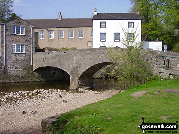 Walk c396 Birkett Hill from Kirkby Stephen - Frank's Bridge over The River Eden, Kirkby Stephen