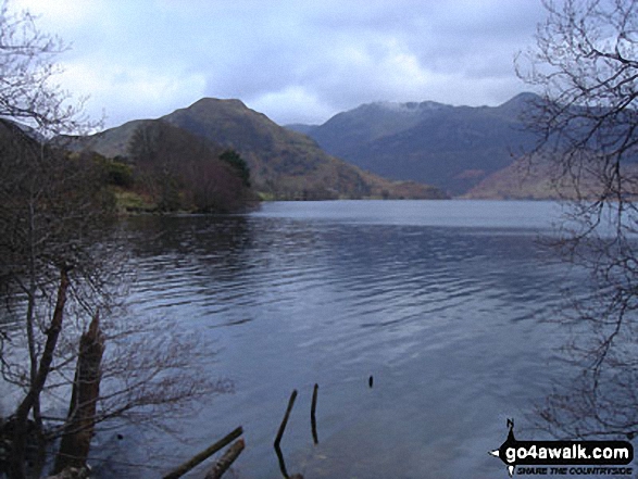 Crummock Water, Rannerdale Knotts (left) and The High Stile Ridge from Cinderdale Common