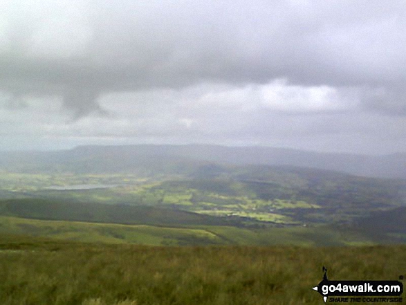 The Black Mountains from Waun Rydd