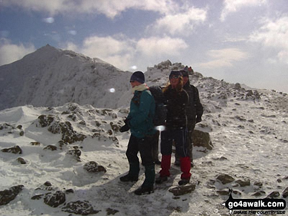 Me and my very best pals on Snowdon in Snowdonia Gywnedd Wales