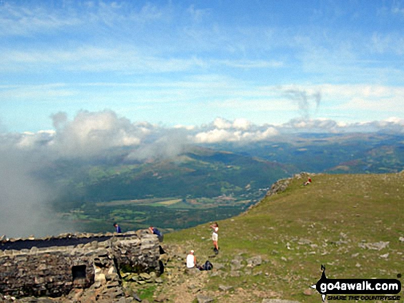 The shelter on the summit of Cadair Idris