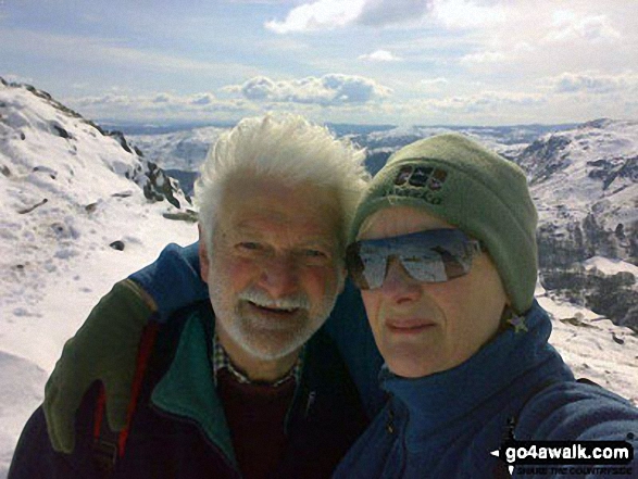 Eric and me on Helm Crag, Easter Sunday 2008.