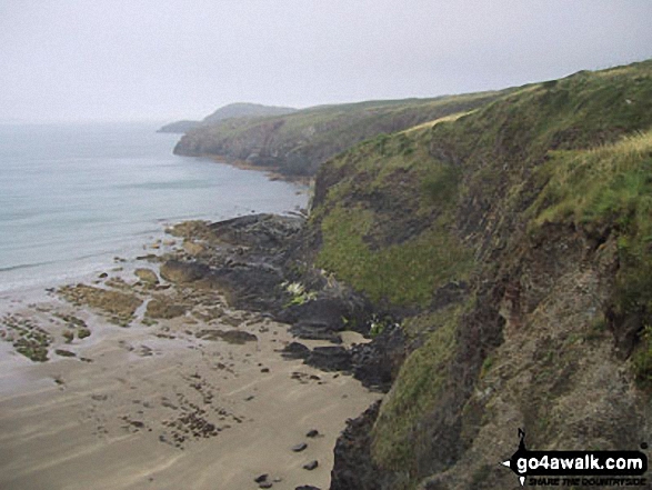 Whitesands Bay, St David's Head from The Pembrokeshire Coast Path