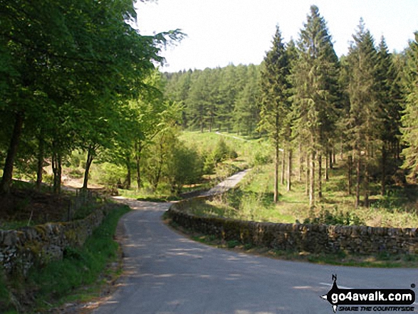 Walk ch101 Shutlingsloe and Wildboarclough from Ridgegate Reservoir - Macclesfield Forest