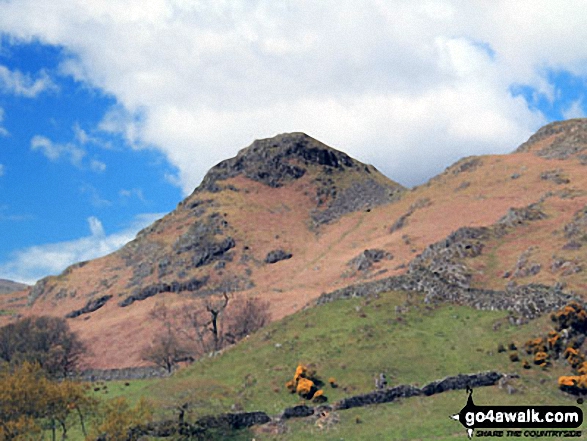 Walk c217 Dunnerdale Fell, Great Stickle, Stickle Pike, Raven's Crag and The Knott from Broughton Mills - Hovel Knott