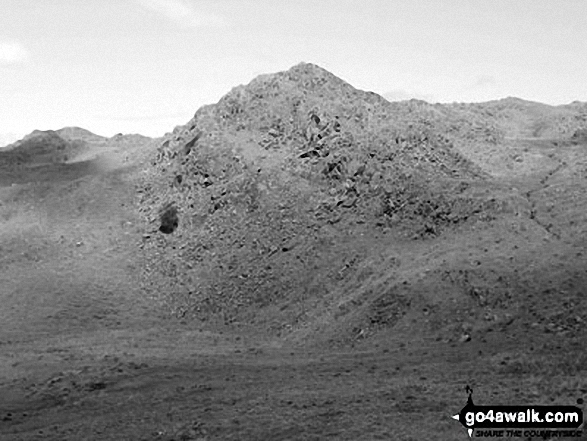 Walk c217 Dunnerdale Fell, Great Stickle, Stickle Pike, Raven's Crag and The Knott from Broughton Mills - Great Stickle (Dunnerdale Fells) from the summit of Dunnerdale Fell (Broughton Mills)