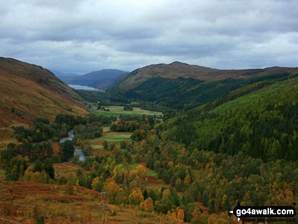 Strath More and Loch Hope from near Alltnacaillich