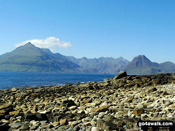 The Cuillin Hills across Loch Scavaig from Elgol