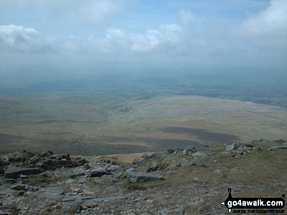 Walk ny101 The Yorkshire Three Peaks from Horton in Ribblesdale - Views from Ingleborough