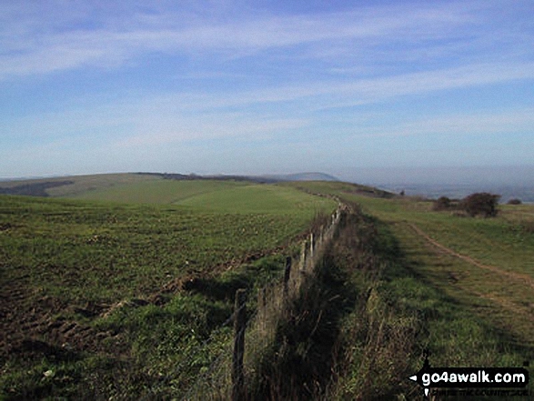 West from Ditchling Beacon