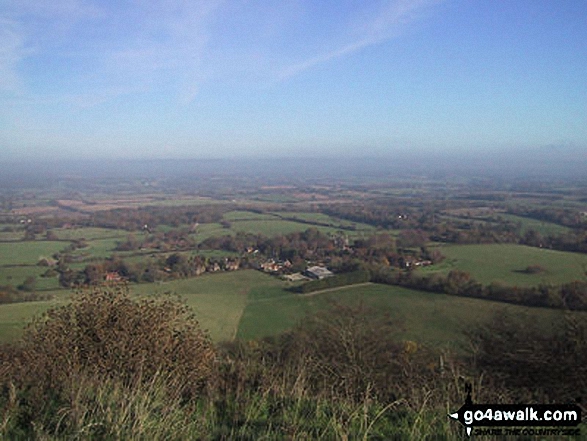 Walk Ditchling Beacon walking UK Mountains in  The South Downs National Park East Sussex, England