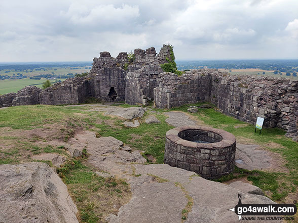 Walk ch151 The Sandstone Trail and The Shropshire Union Canal from Tiverton - Beeston Castle