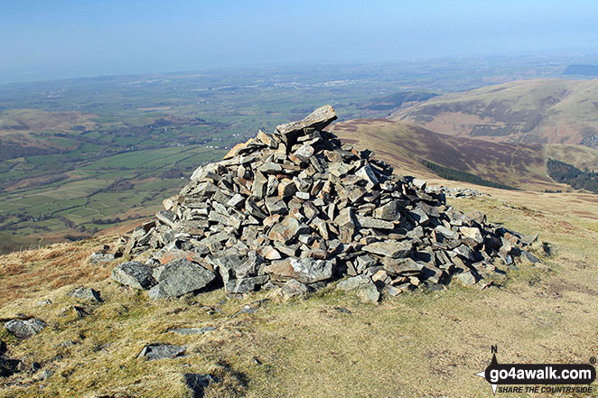 Ladyside Pike summit cairn