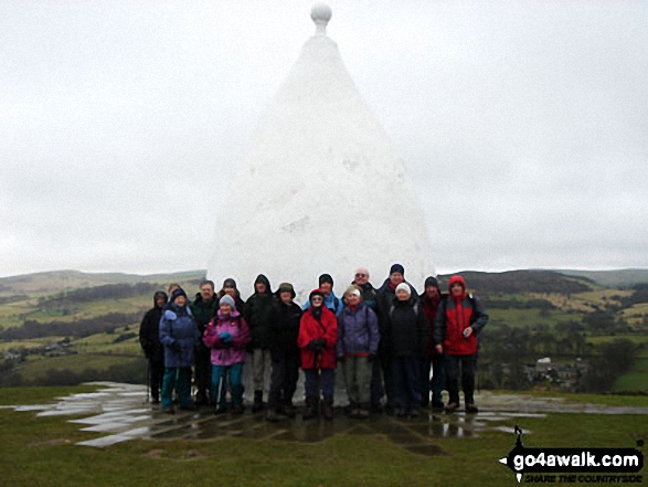 On White Nancy above Bollington