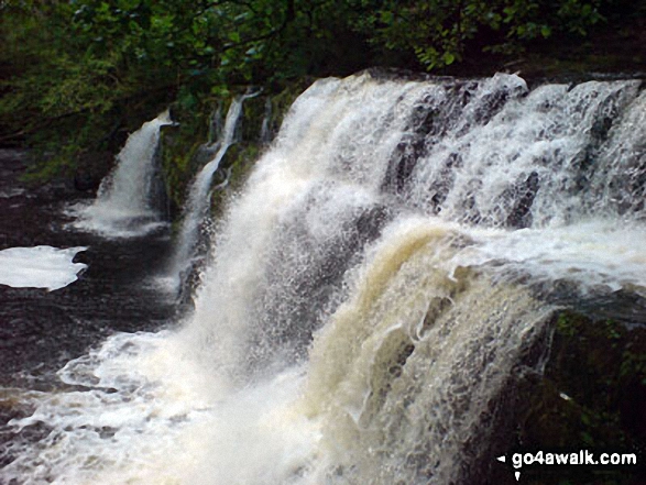 Waterfalls along the Afon Mellte