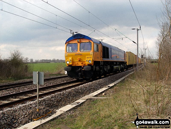 The Railway Line near Watford<br>(of Watford Gap Services fame)