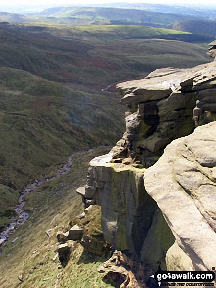 The River Kinder from Kinder Downfall