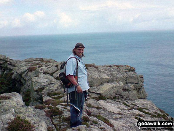 Me on Lundy Island