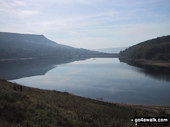 Walk d136 Crook Hill (Ladybower) from Ladybower Reservoir - Bamford Moor from Ladybower Reservoir