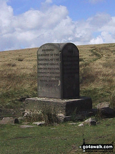 Pilgrim's Cross, Holcombe Moor