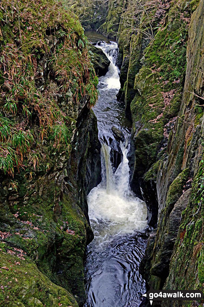 Walk ny184 Kingsdale, Beezley Falls and Snow Falls from Ingleton - Baxenghyll Gorge on The Ingleton Waterfalls Trail