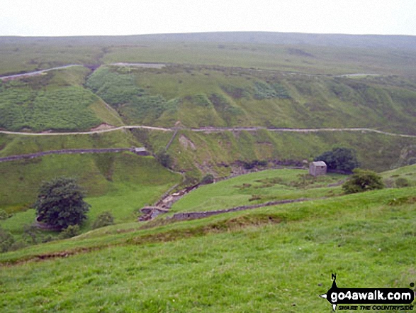 West Stones Dale from the Pennine Way on Stonesdale Moor