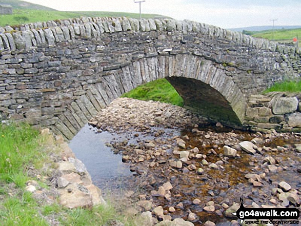 Stone bridge over Whitsundale Beck near Ravenseat