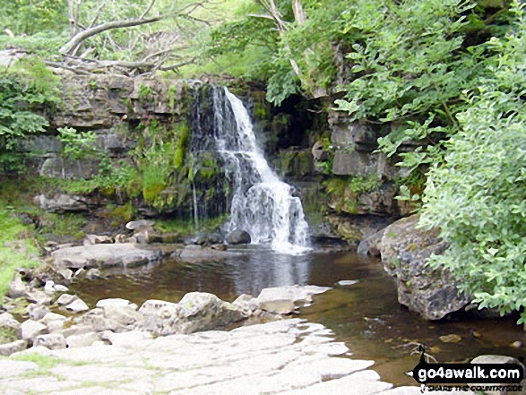 Catrake Force Waterfall at Keld