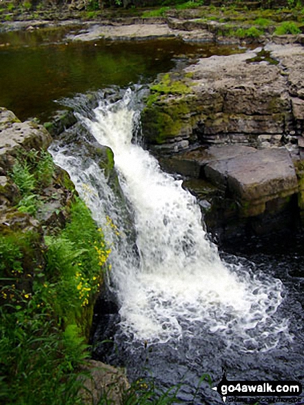 Kisdon Force waterfall at Keld