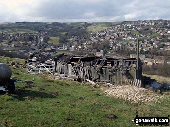 Old shed above Holmfirth