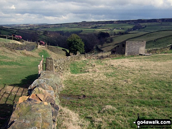 The Holme Valley from near Hogley Green