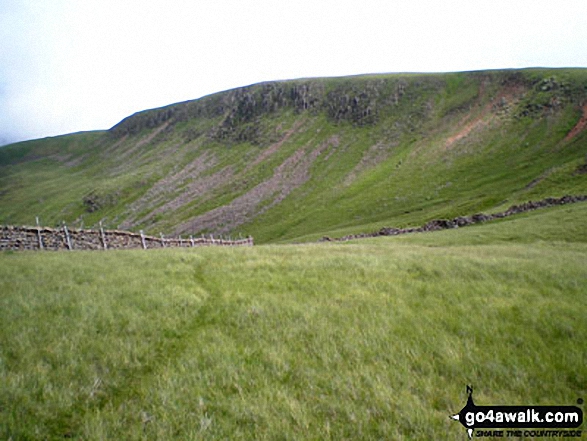 Walk c267 Haycock, Iron Crag, Lank Rigg and Grike from Ennerdale Water - Silver Cove and Caw from Iron Crag