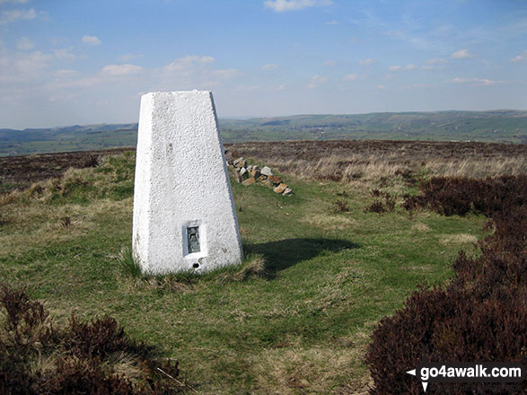 Revidge summit Trig Point