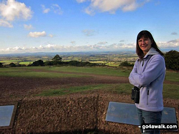 Ann on Clent Hills