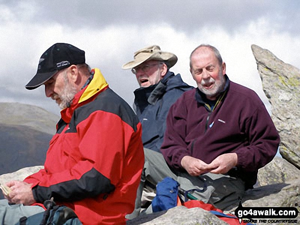 A 70th birthday on the top of Tryfan