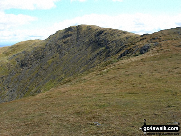 Walk st136 Ben Ledi from Pass of Leny - Ben Ledi from the top of Mullach Buidhe