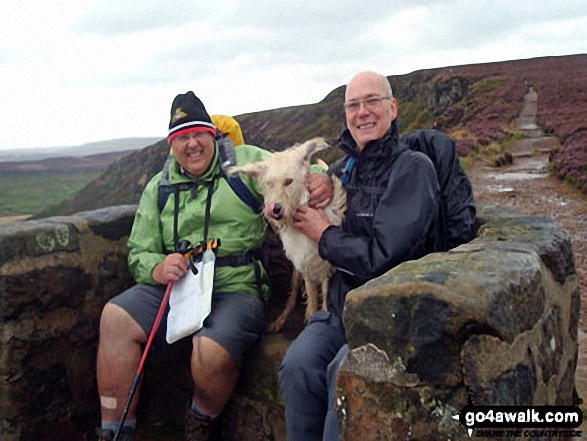 It was a bit draughty on our walk from Osmotherley to Clay Bank Top