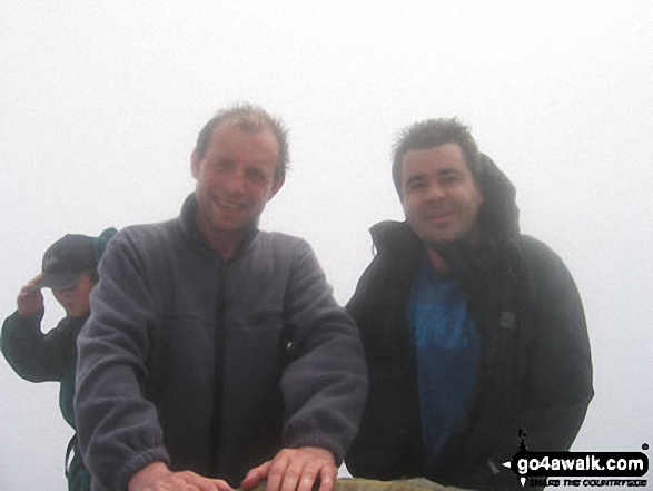 Me and my nephew, Alex on Snowdon in Snowdonia Gwynedd Wales