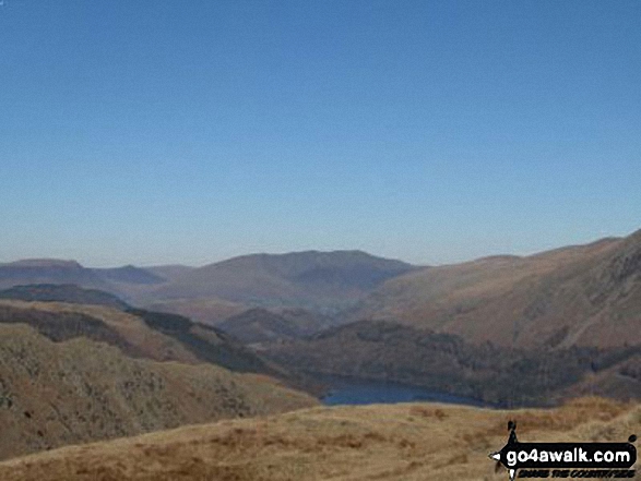 Thirlmere and Blencathra from Steel Fell (Dead Pike)