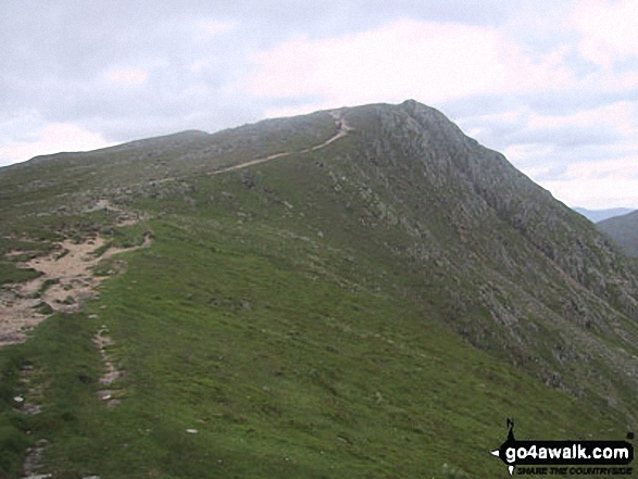 Walk c303 Swirl How and Wetherlam from Little Langdale - Great Carrs from Top of Broad Slack