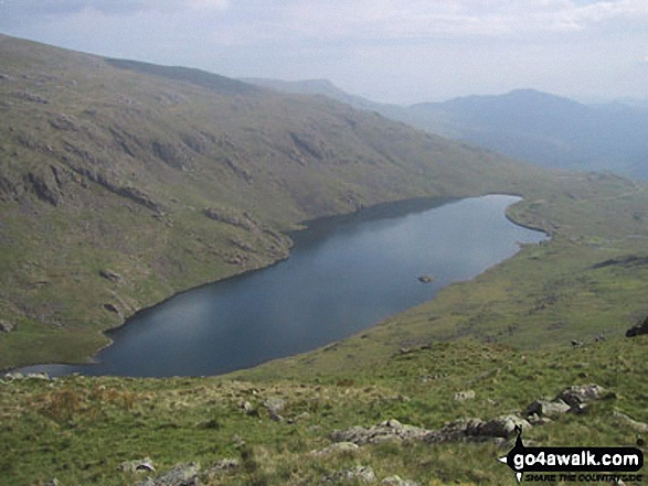 Seathwaite Tarn from (the lower slopes of) Grey Friar