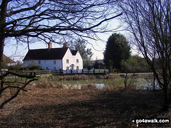 Near Chingford, London whilst on the London Loop (London Outer Orbital Path) Walk.